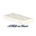 (*) Dollhouse Single Bed Mattress
