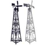 Dollhouse Miniature Steel Windmill
