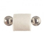 Dollhouse Chrome Toilet Roll Holder