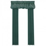 Dollhouse Single Drape with Balloon Valance
