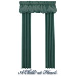 Dollhouse Single Drape with Balloon Valance