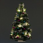 (&amp;sect; Closeout) Lite Silver/Jewels Christmas Tree