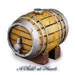 (*) Dollhouse Rum Barrel