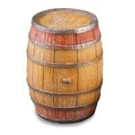 Dollhouse Wine Barrel