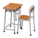 (*) 4 pc. Dollhouse Student Desk &amp; Chairs