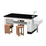 (*) Dollhouse Science/Medical Table