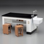 (*) Dollhouse Science/Medical Table
