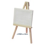 (*Closeout*) Dollhouse Easel with Canvas