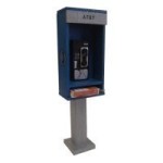 (*) Dollhouse Telephone Booth