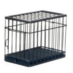 Large Black Dollhouse Pet Cage