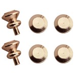 Dollhouse 6 Round Door Knobs- Choice of Finish -