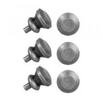 Dollhouse 6 Round Door Knobs- Choice of Finish -