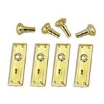 Dollhouse Door Hardware Set