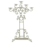 (*) Dollhouse Wedding Candle Holder