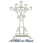 (*) Dollhouse Wedding Candle Holder