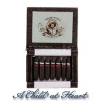 Dollhouse Filled Cigar Box