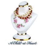 Dollhouse Jewelry Bust with Necklaces