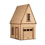 Dollhouse Garage with Loft (Kit)- Temporarily Out of Stock -