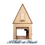 Dollhouse Garage with Loft (Kit)- Temporarily Out of Stock -