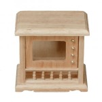 NEW! Dollhouse Console Television- Choice of Finish 
