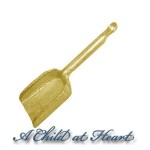 Dollhouse Coal Scuttle Shovel