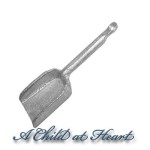 Dollhouse Coal Scuttle Shovel