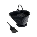 Dollhouse Coal Scuttle With Shovel &amp; Coal- Choice of Style -