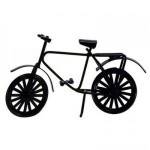 Dollhouse Miniature Bicycle - Black