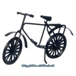 Dollhouse Miniature Bicycle - Black