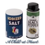 Dollhouse Salt &amp; Black Pepper Set