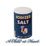 Dollhouse Miniature Can of Iodized Salt