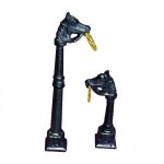 (*) Dollhouse Hitching Post(s)- Choice of Size &amp; Finish -