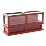 Dollhouse Store Counter Display Case- Choice of Finish - 