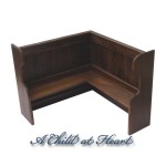 (*) Dollhouse Pub - Corner Settle- New Styles Choice Added -