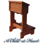 Dollhouse Church Tudor Prie Dieu
