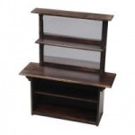 Dollhouse Mirror Back Bar Unit