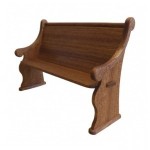 Dollhouse Church Pew (Short)