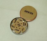Dollhouse Herb / Spice Tins- Choice of Style -