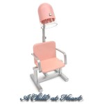 ( ) Dollhouse Dryer &amp; Chair Unit(Choice of Color)