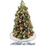 (&amp;sect; Closeout) Antique Gold Lighted Christmas Tree