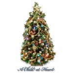 (&amp;sect; Closeout) Antique Gold Lighted Christmas Tree