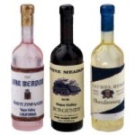 (*) Dollhouse Wine Set #2