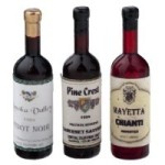 (*) Dollhouse Wine Set #3