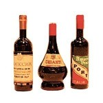 (*) Dollhouse Italian Wine Set