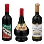 (*) Dollhouse Italian Wine Set