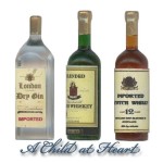Dollhouse Liquor Set# 1