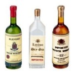 Dollhouse Liquor Set# 1
