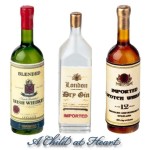 Dollhouse Liquor Set# 1