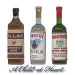 Dollhouse Liquor Set# 2
