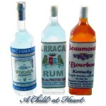 Dollhouse Liquor Set# 3